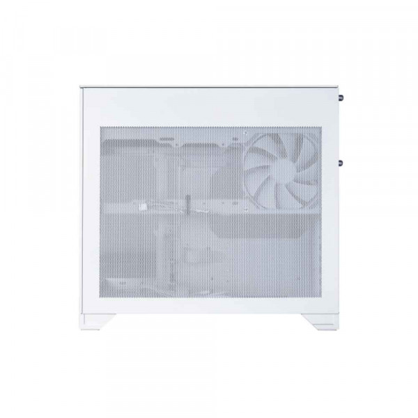 TNC Store Vỏ Case Lian Li O11 Vision M Digital White - O11VMDW