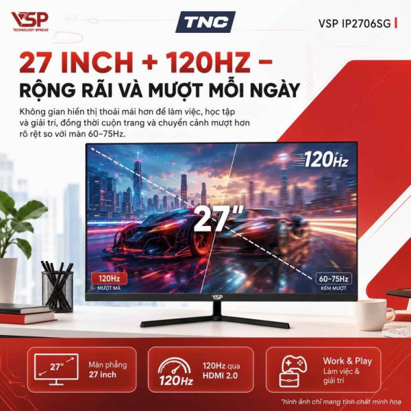 TNC Store Màn Hình Văn Phòng VSP IP2706SG