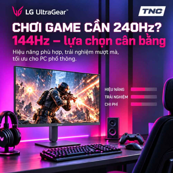 TNC Store Màn Hình Gaming LG 24G411B-B