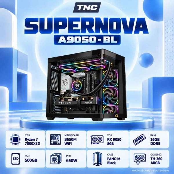 PC Gaming - Supernova A9050 - BL