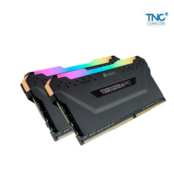 RAM Corsair VENGEANCE RGB PRO 32GB (2 x 16GB) DDR4 DRAM 3200MHz Black