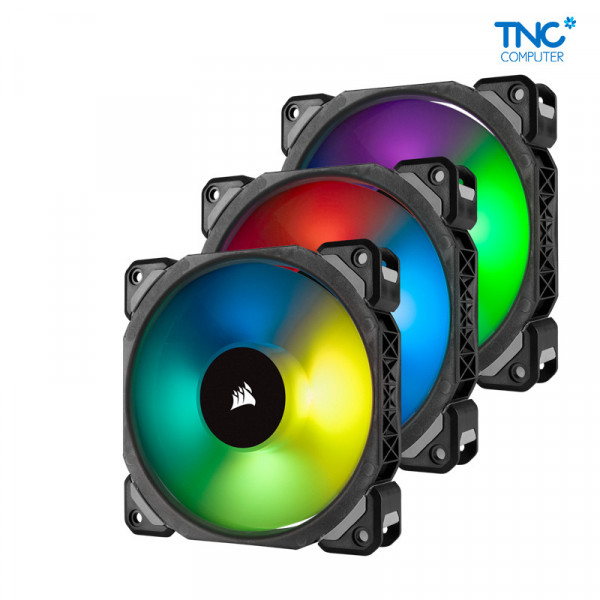 Quạt Tản Nhiệt Corsair ML120 PRO RGB (Pack 3 Fan)