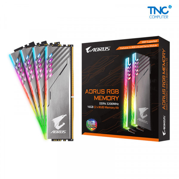 Ram AORUS RGB 16GB (2x8GB) 3600MHz (With Demo Kit)