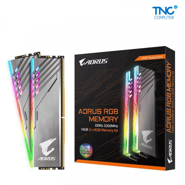 Ram AORUS RGB 16GB (2x8GB) 3200MHz 