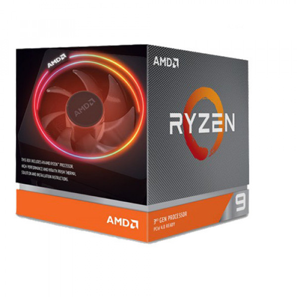 CPU AMD Ryzen™ 9 3900X 3.8 GHz (4.6GHz Max Boost) / 70MB Cache / 12 cores / 24 threads