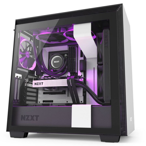 Vỏ Case NZXT H710i Matte White