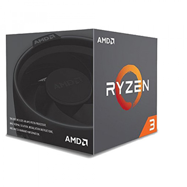 CPU AMD Ryzen 3 2300X 3.5 GHz (4.0 GHz with boost) / 8MB cache / 4 cores 4 threads