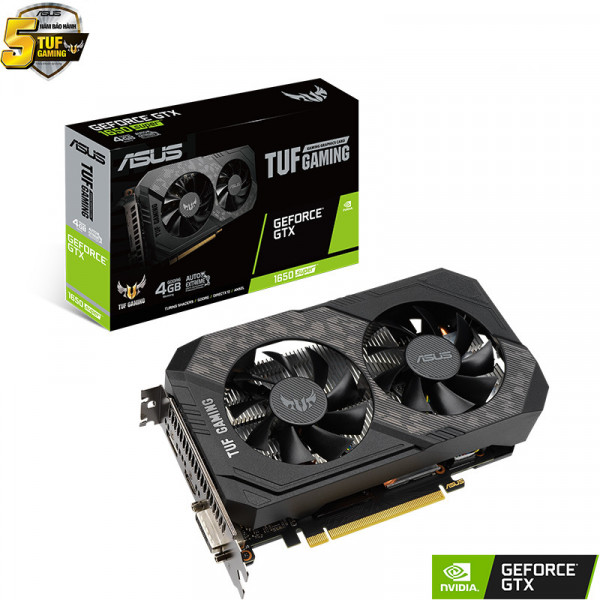 Card màn hình Asus TUF GTX 1650 Super 4GB Gaming GDDR6