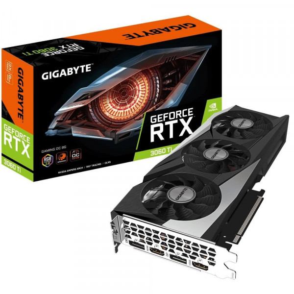 Card Màn Hình Gigabyte Geforce RTX 3060 Ti Gaming OC 8G