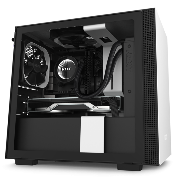 Vỏ case NZXT H210 Matte White