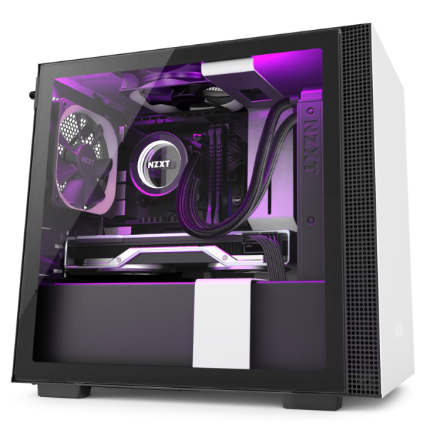 Vỏ case NZXT H210i Matte White