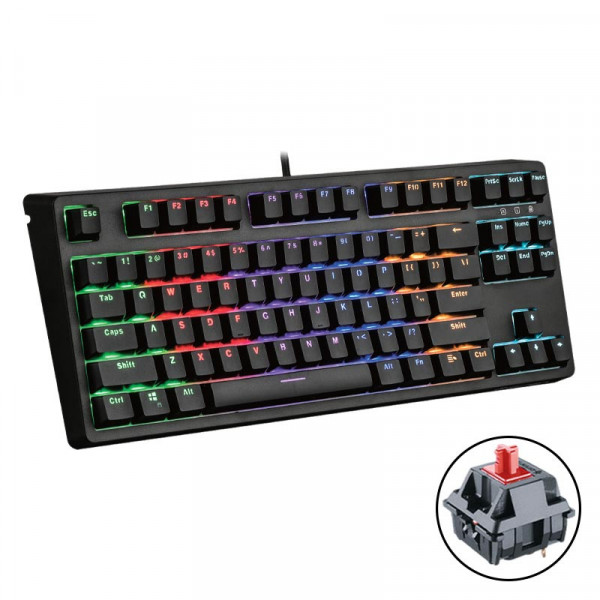 Bàn phím cơ E-DRA EK387 V2 TKL Red Switch (E-Dra Switch, New 2022)
