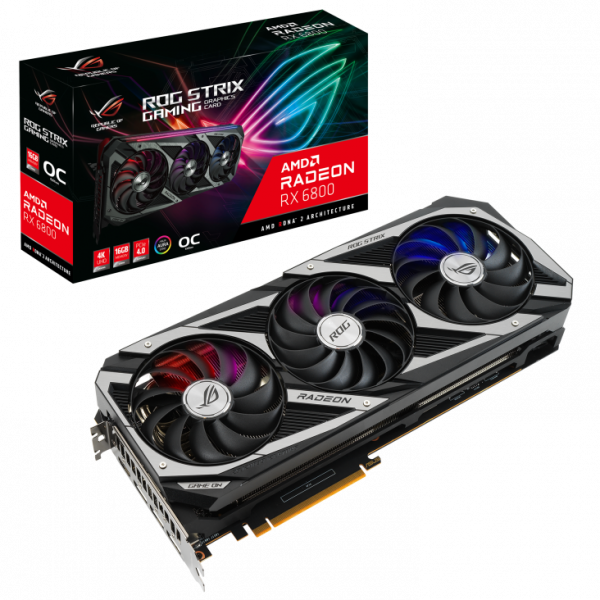 Card Màn Hình ASUS ROG STRIX Radeon RX6800 O16G GAMING