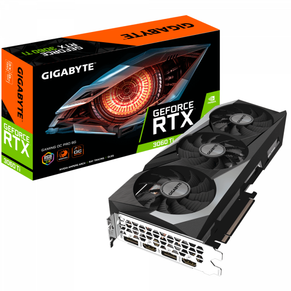 Card Màn Hình Gigabyte Geforce RTX 3060 Ti Gaming OC Pro 8G