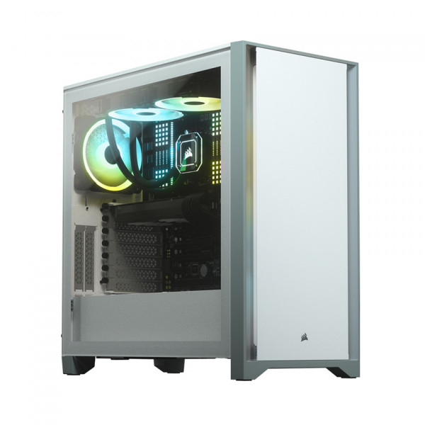 Vỏ Case Corsair 4000D TG White