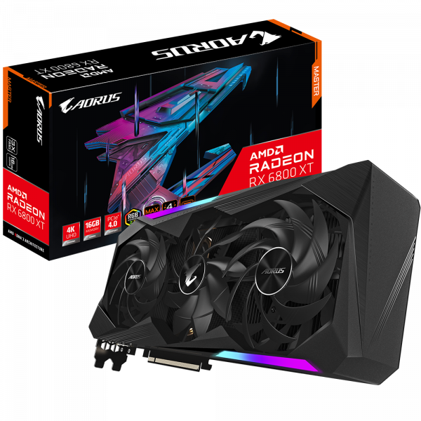 Card Màn Hình GIGABYTE Aorus Radeon RX 6800 XT Master 16G