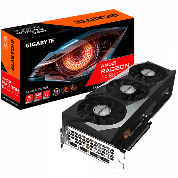 Card Màn Hình GIGABYTE Radeon RX 6800 XT GAMING OC 16G