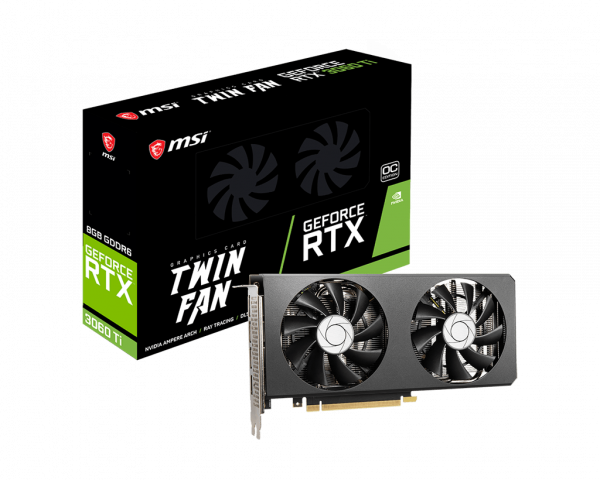 Card Màn Hình MSI GeForce RTX 3060 Ti Twin Fan OC