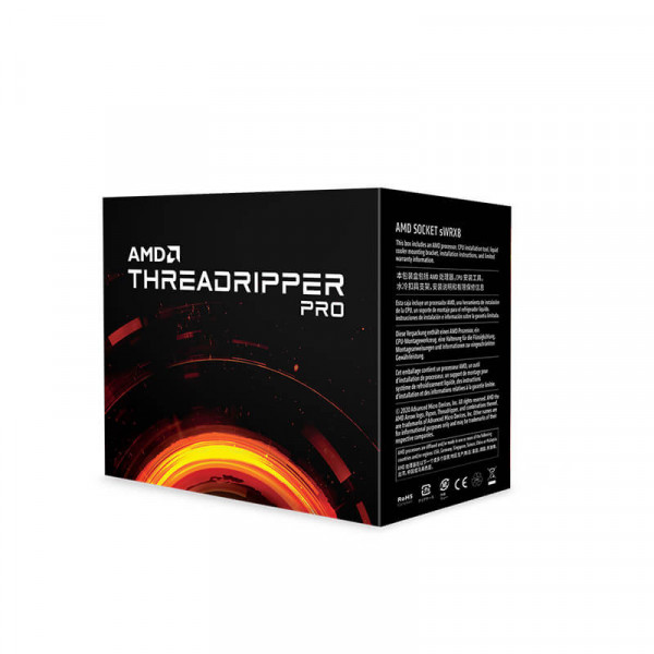 CPU AMD Ryzen Threadripper Pro 3955WX 3.9 GHz (4.3GHz Max Boost)/ 72MB Cache/ 16C32T/ 280W/ Socket sWRX80