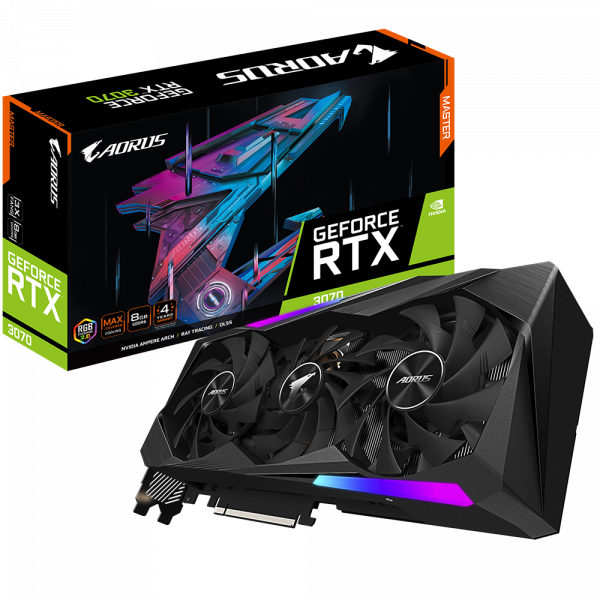 Card Màn Hình Gigabyte Geforce RTX 3070 Aorus Master 8G