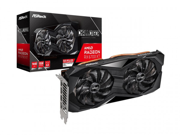 Card Màn Hình Asrock Radeon RX 6700 XT Challenger D 12GB