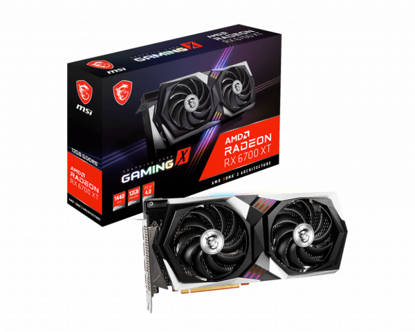 Card Màn Hình MSI Radeon RX 6700 XT Gaming X 12G