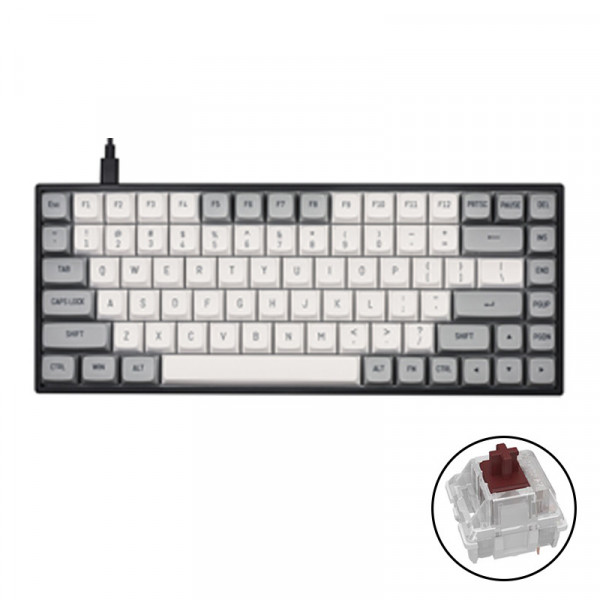 Bàn Phím Bluetooth E-Dra EK384W V2 - Gateron Brown Switch