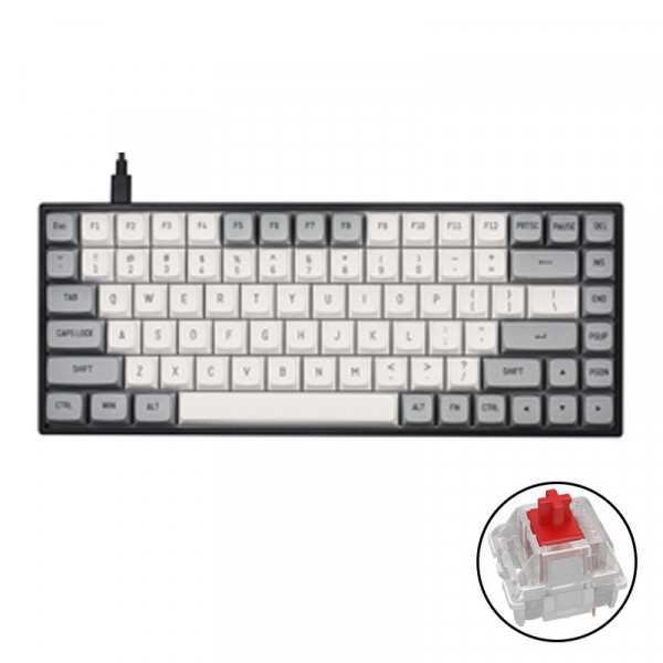 Bàn Phím Bluetooth E-Dra EK384W V2 - Gateron Red Switch