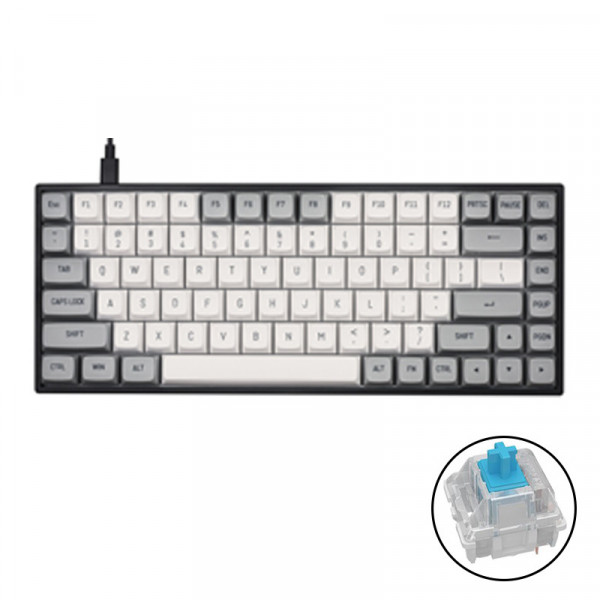 Bàn Phím Bluetooth E-Dra EK384W V2 - Gateron Blue Switch