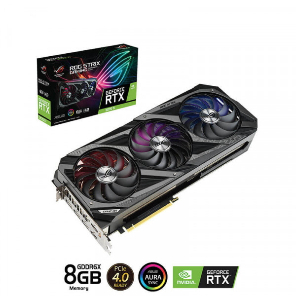 Card Màn Hình Asus ROG STRIX RTX 3070 Ti O8G GAMING