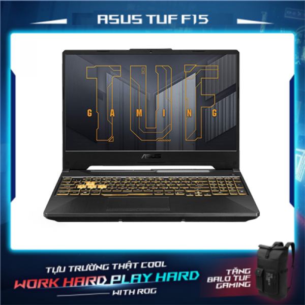 Laptop Gaming ASUS TUF F15 FX506HC-HN002T i5-11400H/ 8GB/ RTX 3050 4GB/ 512GB/ Win 10