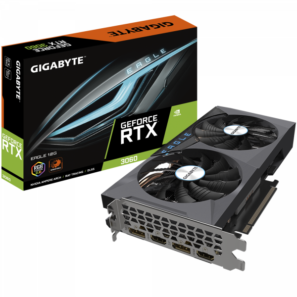 Card màn hình Gigabyte RTX 3060 EAGLE 12G V2