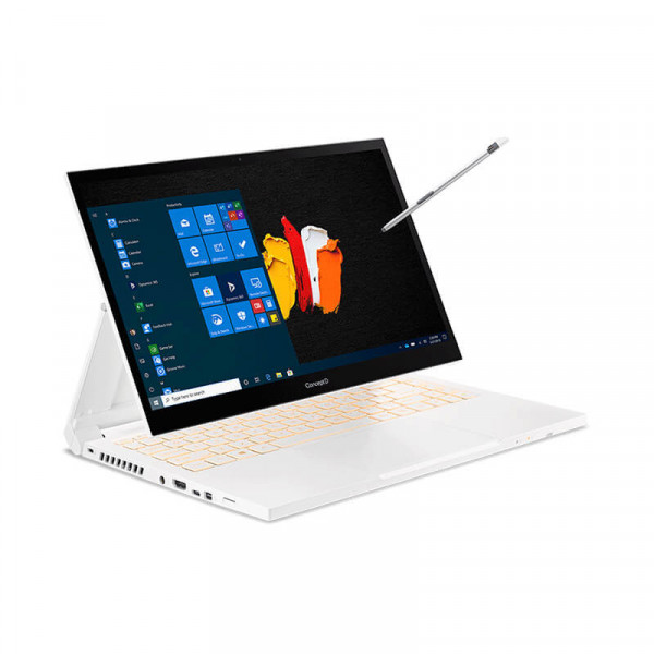 Laptop Đồ họa ConceptD 3 Ezel Pro CC314-72P-75EG (NX.C5KSV.001 ) i7 10750H/ 16GB RAM/ 1TB SSD/ Quadro™ T1000/ 14 inch FHD Touch/ Bút/ Win10 Pro/ Trắng