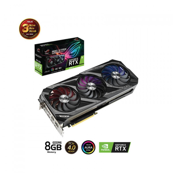 Card Màn Hình Asus ROG STRIX RTX 3060 Ti O8G V2