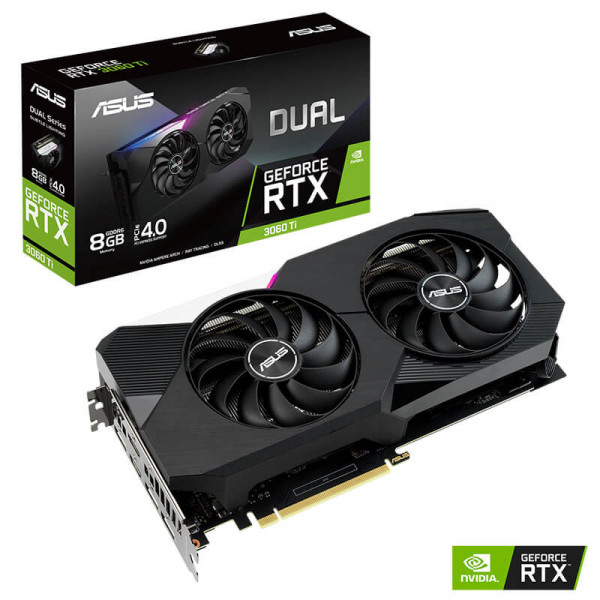 Card Màn Hình Asus Dual GeForce RTX3060 Ti V2 Edition
