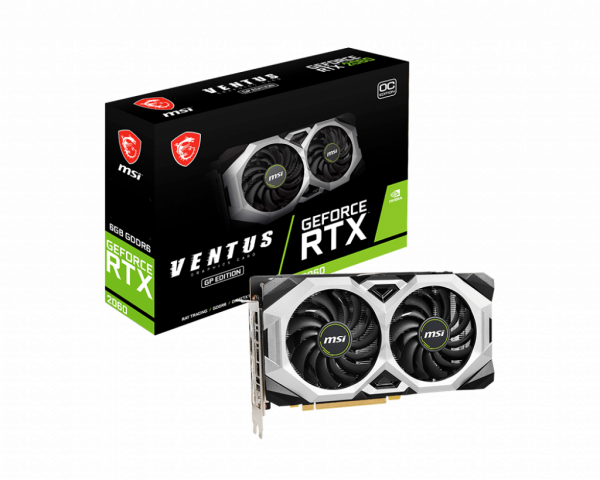 Card Màn Hình MSI Geforce RTX 2060 Ventus GP OC