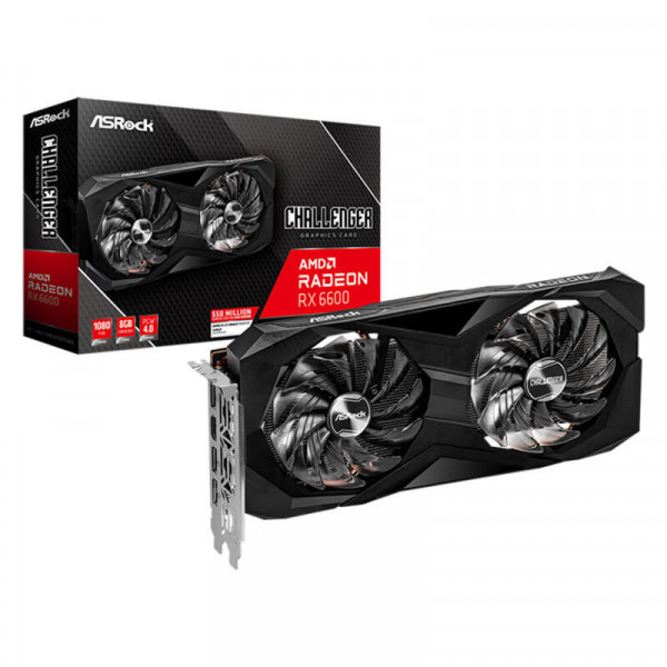 Card Màn Hình ASROCK Radeon RX 6600 Challenger D 8GB (RX6600 CLD 8G)