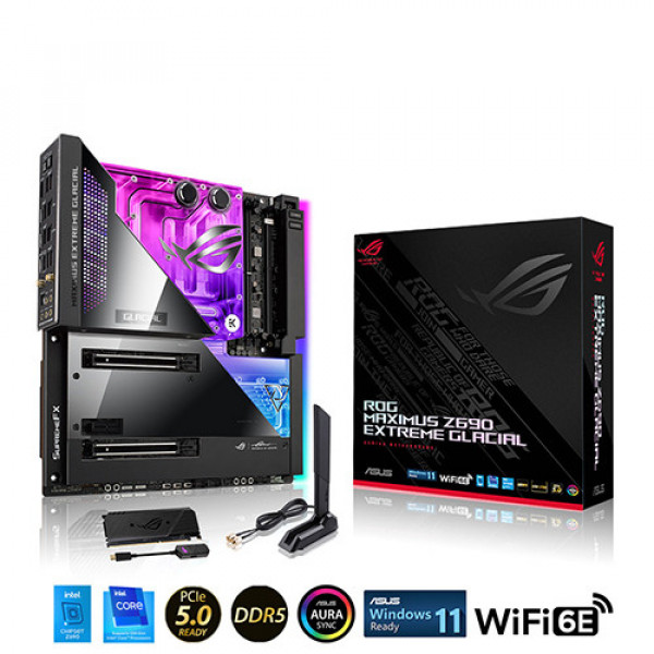 Bo Mạch Chủ ASUS ROG MAXIMUS Z690 EXTREME GLACIAL