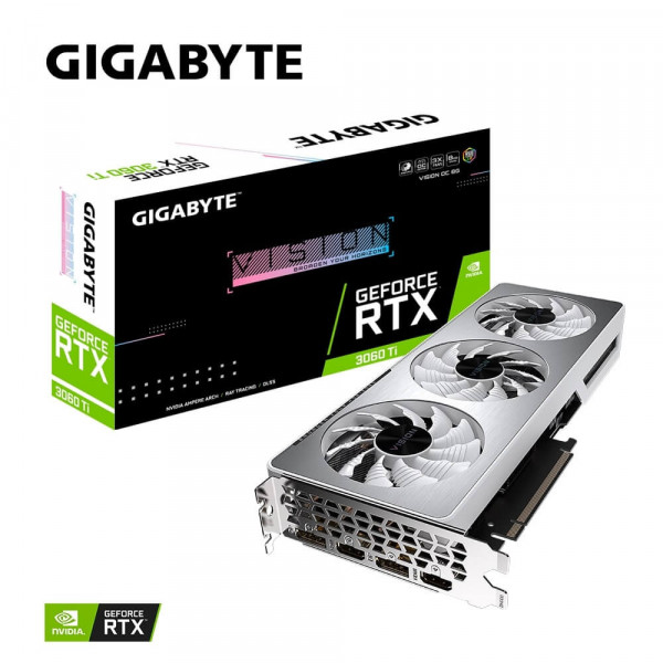 Card Màn Hình Gigabyte Geforce RTX 3060 Ti VISION OC 8G V2