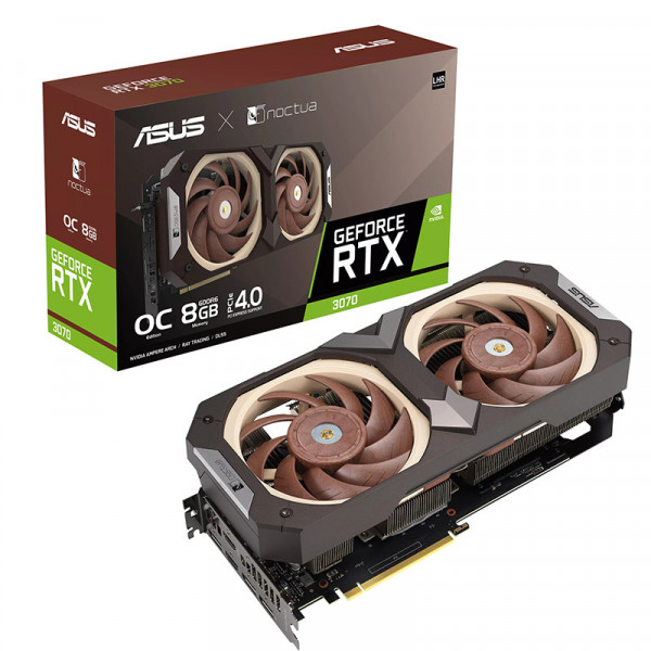 Card màn hình ASUS GeForce RTX 3070 Noctua OC Edition 8GB