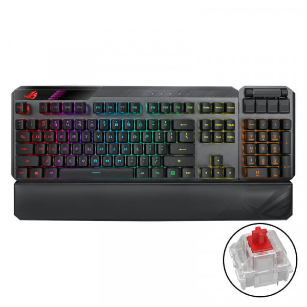 Bàn Phím Cơ Asus ROG Claymore II RGB Wireless Red Switch