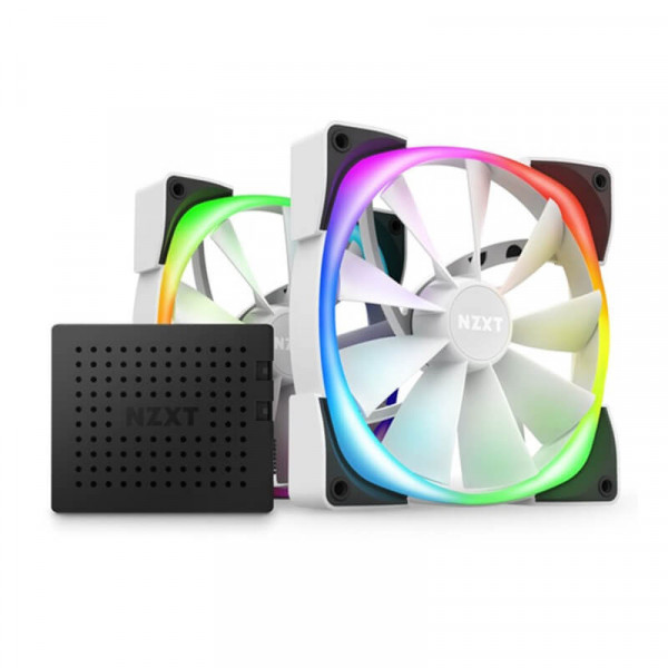 Quạt Tản Nhiệt NZXT AER RGB 2 Series 140mm Twin Starter White