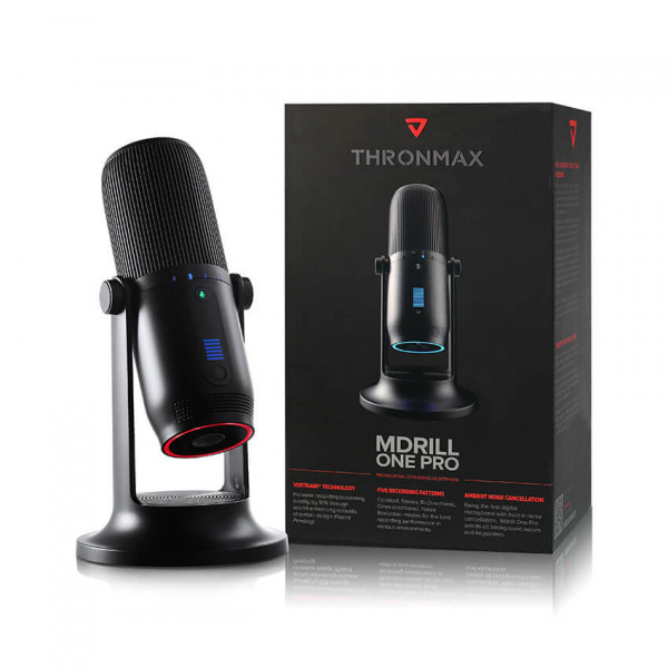 Microphone Thronmax Mdrill One Pro Jet Black M2P-B