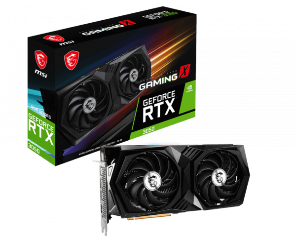 Card Màn Hình MSI GeForce RTX 3050 GAMING X 8G