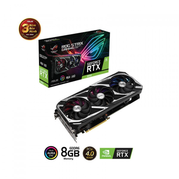 Card Màn Hình Asus ROG Strix RTX 3050 8G Gaming