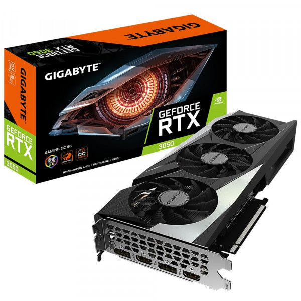 Card Màn Hình Gigabyte RTX 3050 Gaming OC 8G