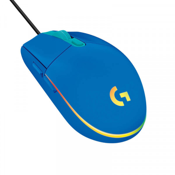 Chuột Logitech G203 LightSync Blue