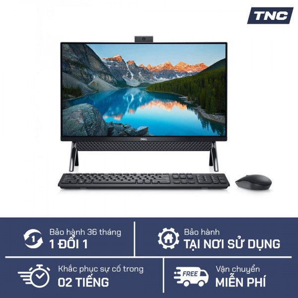 PC Để Bàn Dell Inspiron AIO 5400 42INAIO54D013 (i5 1135G7/  8GB/ 256GB/ 1TB / NVIDIA GeForce MX330/ 23.8 FHD Windows 11 Home SL + Office Home and Student 2021)