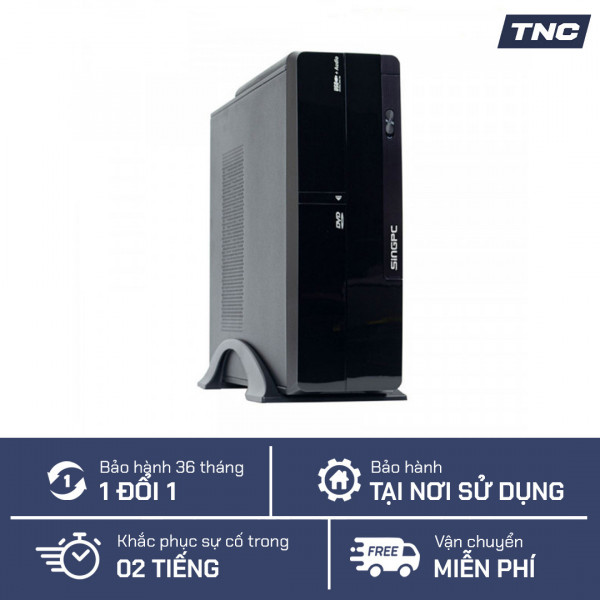 PC Để Bàn SingPC M5901S0-W Intel Celeron G5900/ 4GB/ 128GB SSD/ Intel UHD Graphics 610/ Win 10