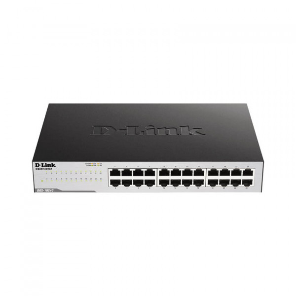 Switch Dlink 24Port DGS-1024C 10/100/1000 Vỏ kim loại